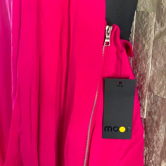 NWT Moon Apparel T-Back dress, raspberry - Picture 2 of 12